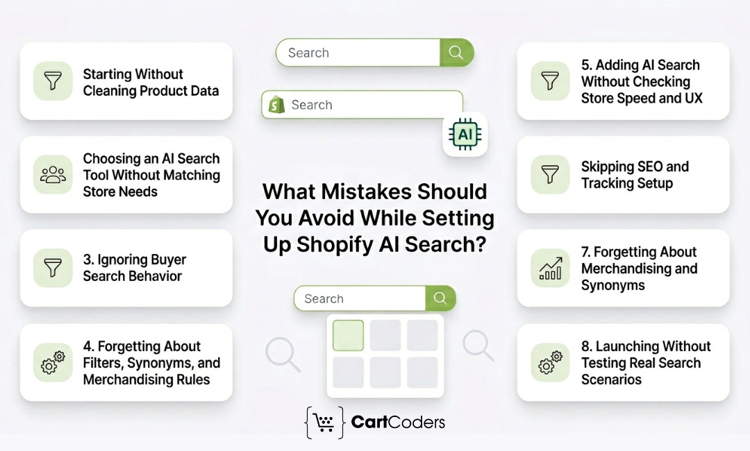 What Mistakes Should You Avoid While Setting Up Shopify AI Search?